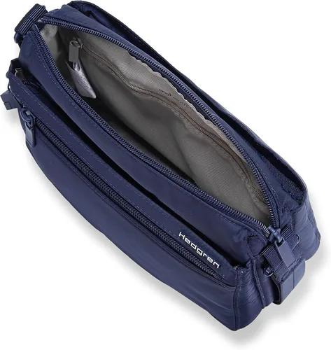 Vista 9 de Hedgren Eye Womens Crossbody & Shoulder Bag, RFID Protect, Zipped Pockets Negro