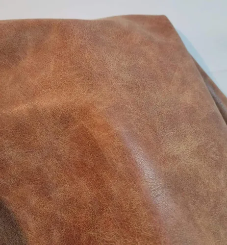 Vista 18 de NAT Leathers™ Cuero sintético sintético suave de piel sintética vegana marrón bellota (aprobado por PETA Vegano) por The Yard Piel sintética