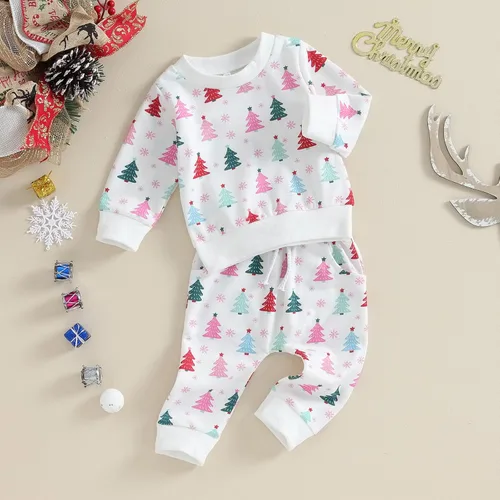 Vista 37 de YINGISFITM Conjunto de camisa de calabaza de Halloween para bebé, niña, niño, sudadera y pantalones para otoño e invierno