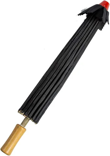 Vista 3 de THY COLLECTIBLES Parasol chino japonés de 22 pulgadas para bodas, fotografías, disfraces, cosplay, decoración y otros eventos, color liso