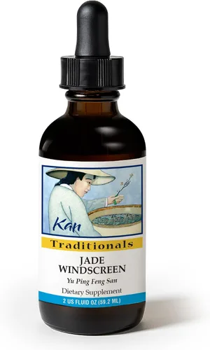 Vista 8 de Kan Herb s Company - Parabrisas de jade – Mezcla tradicional de hierbas chinas con astrágalo y atractílodos blancos para apoyar Wei Qi, equilibrio