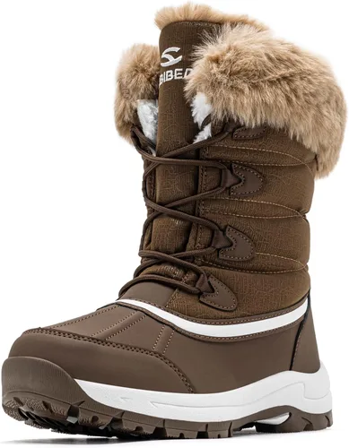 Vista 11 de HOBIBEAR - Botas de nieve de invierno para mujer Aw5778/Negro