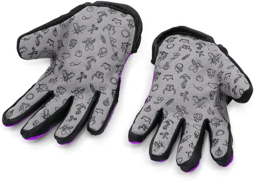Vista 4 de woom TENS - Guantes de bicicleta para niños y jóvenes, protección completa con agarre para ciclismo de carretera y ciclismo de montaña