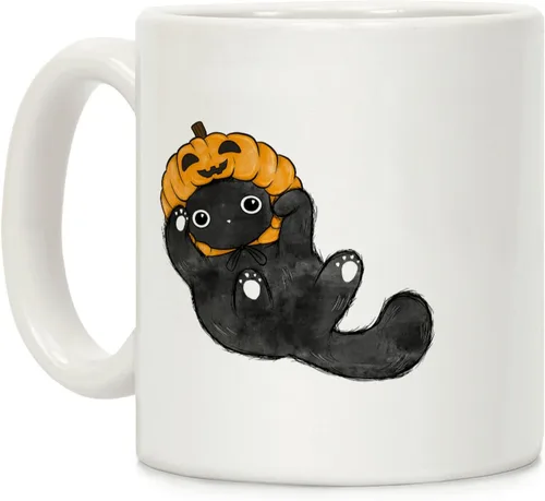 Vista 121 de LookHUMAN Tazas de Halloween Taza de café de Halloween - Tazas de café para decoración ideales para amantes y entusiastas de la decoración - Taza