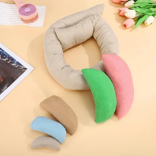 Vista 8 de ABOOFAN Juego de almohada profesional para fotos de recién nacidos, accesorios para sesión de fotos de bebés, accesorios para sesión de fotos