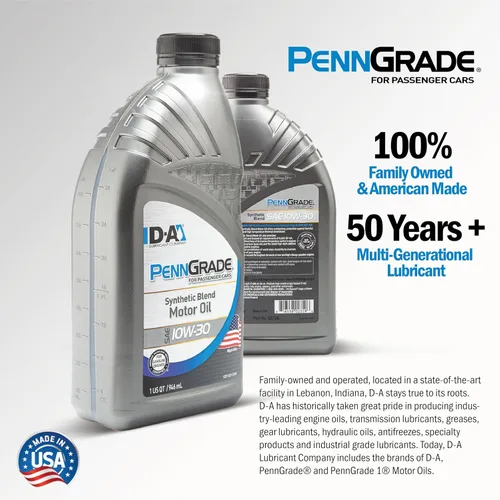 Vista 4 de PENN GRADE 62735, aceite de mezcla sintética SAE 10W-30, 6 galones