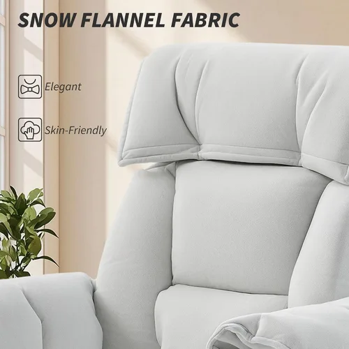 Vista 6 de HOMCOM Silla de oficina ejecutiva cómoda con reposapiés, silla giratoria reclinable de escritorio para computadora con respaldo alto plegable, cojín