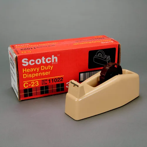 Vista 2 de Scotch Heavy Duty Dispensador C23, 1 pulgada, 1 por caja, Bronceado