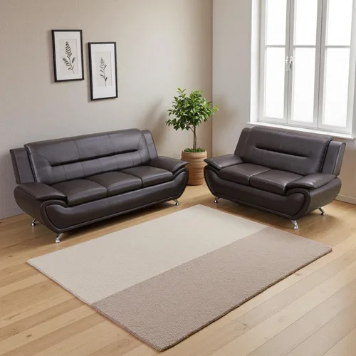 Vista 58 de Sofás de cuero para sala de estar, juego de sofá seccional, juego de 2 piezas de muebles para sala de estar, juego de sofá y sofá biplaza