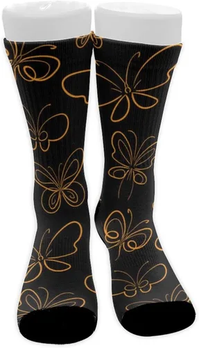 Vista 2 de Calcetines unisex antideslizantes, calcetines de vestir cortos y peludos para correr