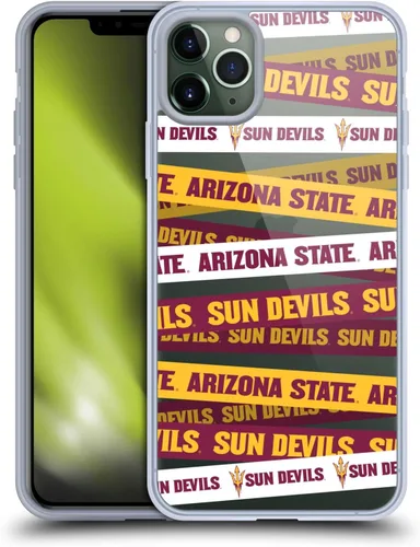 Vista 21 de Head Case Designs Funda de gel ASU Camou con licencia oficial de la Universidad Estatal de Arizona [protección de grado militar] compatible