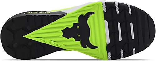 Vista 2 de Under Armour Rendimiento Técnico de Tren Hombre, Amarillo Neón
