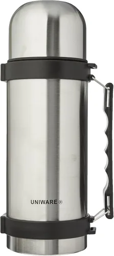 Vista 3 de 2401 Uniware - Frasco de vacío de viaje de acero inoxidable de 1 litro