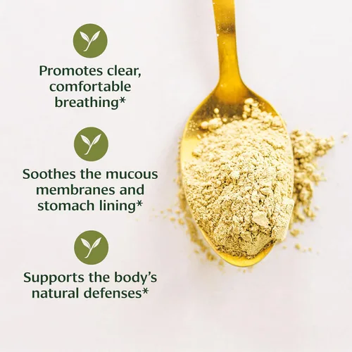 Vista 2 de Banyan Botanicals Polvo de regaliz – Polvo de raíz de regaliz orgánico (Glycyrrhiza Glabra) – para apoyar la digestión saludable y la función