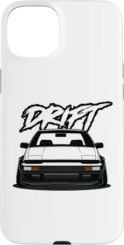 Vista 9 de iPhone 12 Pro Max JDM Drift Anime Manga Car Hachiroku, una funda de carreras para autos de postura 86
