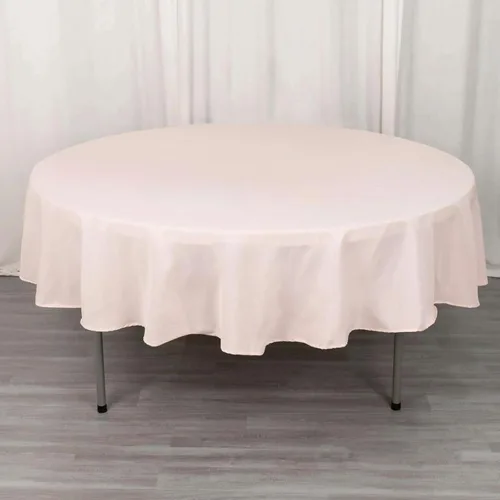 Vista 12 de Efavormart - Mantel redondo de poliéster de 90 pulgadas sin costuras de calidad comercial para banquetes de boda, restaurante