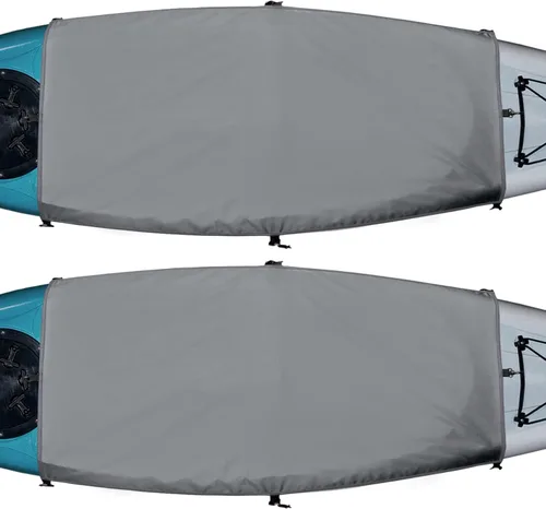 Vista 13 de Explore Land Cubierta universal impermeable para cabina de kayak, cubierta de sello para cabina de kayak para interior y exterior, regular de 44 x