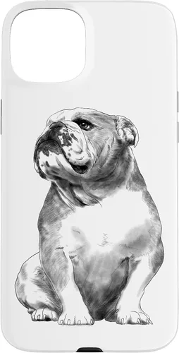 Vista 9 de Funda para iPhone 17 de Bulldog Inglés con diseño de perro