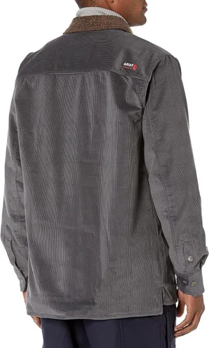 Vista 2 de ARIAT Chaqueta de pana con forro de sherpa para hombre