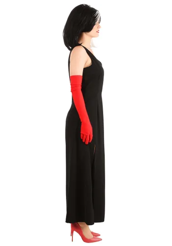 Vista 10 de Disfraz de Estola Cruella De Vil para Mujer de 101 Dálmatas de Disney Multicolor