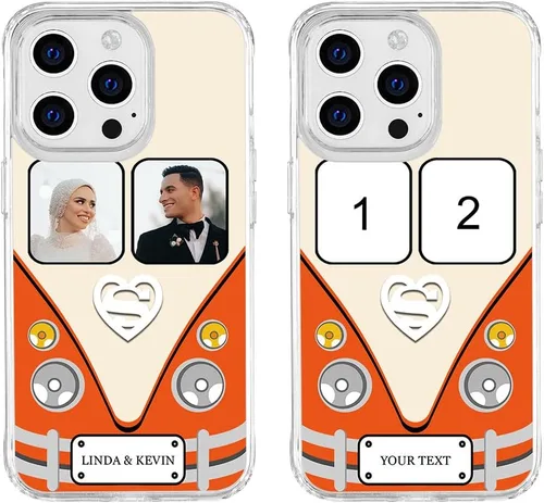 Vista 200 de Funda de teléfono personalizada para Apple iPhone 8 Plus iPhone 7 Plus, personalizada con foto, imagen, texto, imagen, diseño de imagen