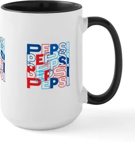 Vista 16 de CafePress Pepsi - Taza de café de cerámica (15.0 fl oz)