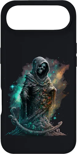 Vista 27 de Santa Muerte - Carcasa para iPhone 17, diseño de folklore mexicano
