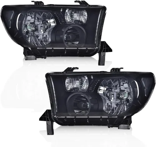 Vista 17 de CROSSDESIGN Conjunto de faros LED, carcasa negra con lente transparente