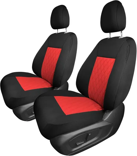 Vista 12 de FH Group Fundas de asiento de automóvil de ajuste personalizado específicamente hechas para Ford Explorer Base 2020-2024, fundas de asiento Negro