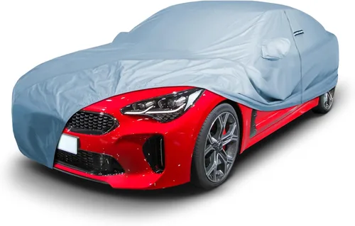 Vista 32 de iCarCover Compatible con: [Kia Rio Hatchback] 2017-2022 Premium Full Car Cover impermeable resistente a todo tipo de clima, personalizada