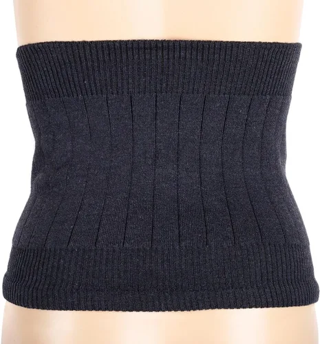 Vista 3 de Cinturón protector de cintura de cachemira suave y delgada para mujer, con soporte para el estómago
