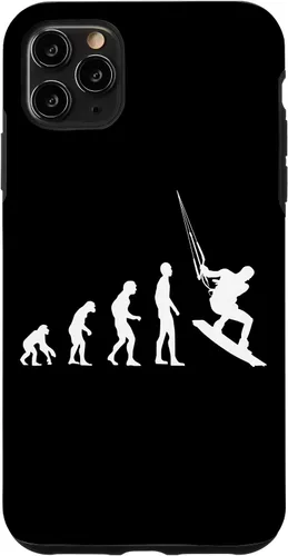 Vista 11 de iPhone 15 Kitesurf Evolution Kitesurfing Kitesurfer Funny Case