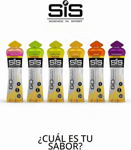 Vista 6 de Science in Sport - Paquete de variedad de gel energético de 60 ml - Pack de 7
