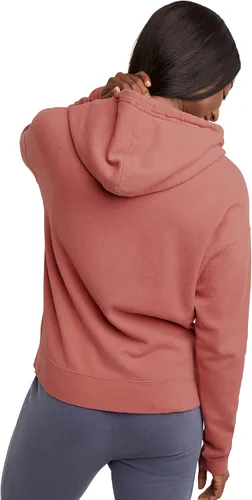 Vista 2 de Hanes Sudadera con capucha teñida para mujer, sudadera con capucha, estilo vintage lavado
