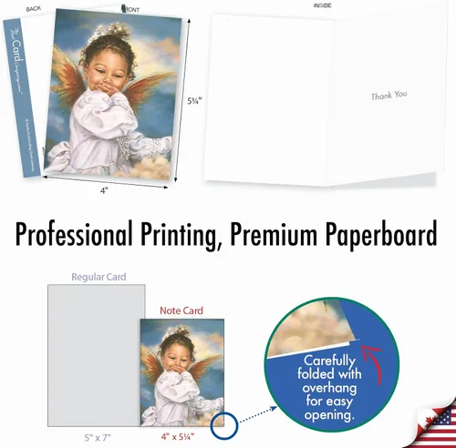 Vista 6 de The Best Card Company - 10 notas de agradecimiento en caja con sobres, varios artículos de papelería para decir gracias para hombres y mujeres