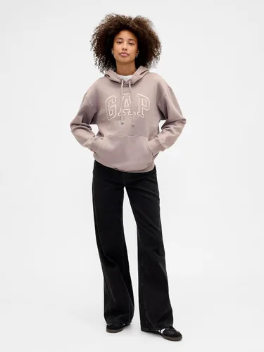 Vista 3 de GAP - Sudadera con capucha y logotipo para mujer