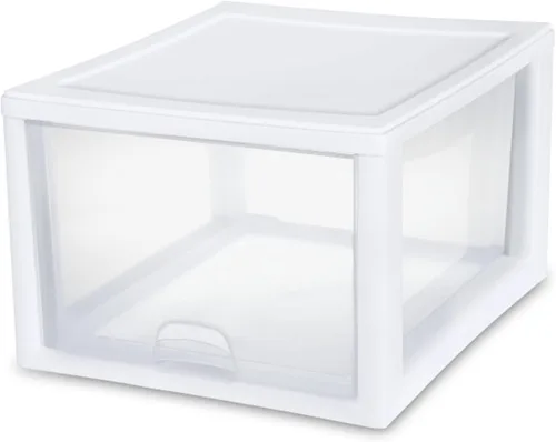 Vista 12 de Sterilite 20518006, pequeño cajón de almacenamiento , Plástico, 6