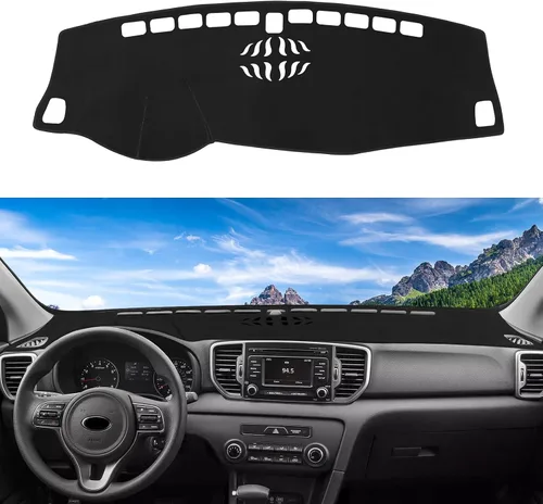 Vista 27 de Tapete de cubierta de salpicadero personalizado para Mazda3 Hatchback, Sedan 2019-2024 2025 2026 (sin HUD), protector antideslizante