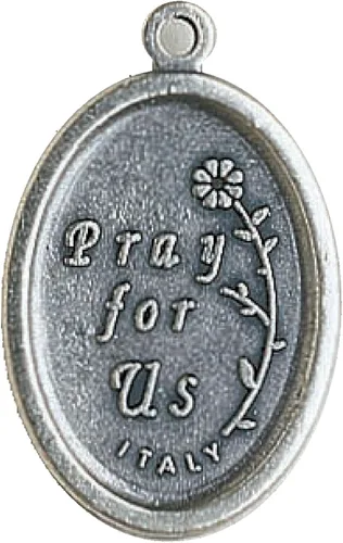 Vista 2 de Pack de 100ST Joseph Pray For Us Religiosa Medalla Colgante