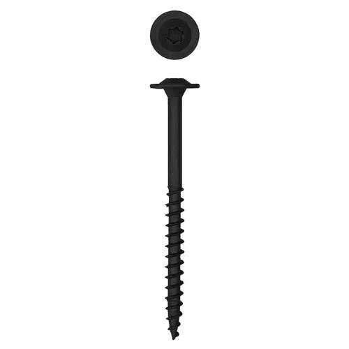 Vista 22 de SPAX Tornillos de retraso de madera estructural con cabezal de arandela exterior de 1/4" x 2-1/2", broca Torx T-Star (50 EA) incluida, resistente a