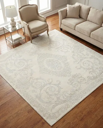 Vista 40 de Rugs.com Alfombra de la colección Finsbury, alfombra mediana de 2 x 3 pies, color beige, perfecta para salas de estar, comedores grandes, planos