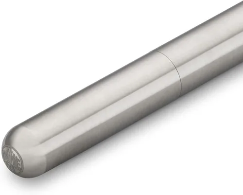 Vista 4 de Kaweco SPFM-SS - Pluma estilográfica, media, punta media, acero inoxidable, tipo compatible, importado genuino