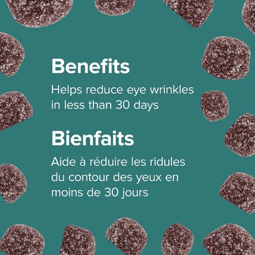 Vista 3 de Gomitas de colágeno bioactivo antiarrugas Collagen30