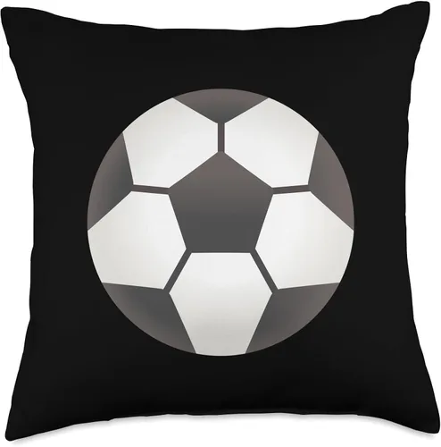 Vista 4 de Soccer Ball Football Costume Throw Pillow