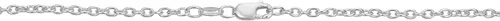 Vista 13 de Kooljewelry Collar de plata de ley u oro amarillo sobre plata de ley para mujer (0.047 in, 0.063 in o 0.083 in)
