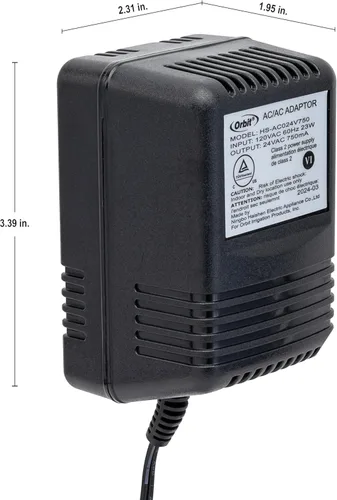 Vista 7 de Orbit Transformador 57040 24V 750mA para controladores de rociadores interiores