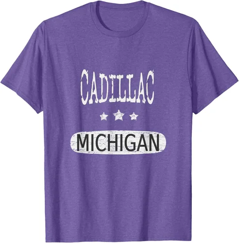 Vista 11 de Vintage Cadillac Michigan Camiseta