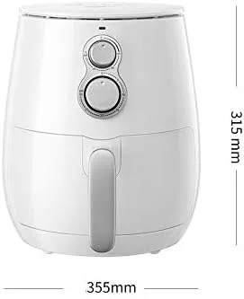 Vista 2 de Household Large Capacity Air Fryer Oil-free Electric Fully Automatic Multifunction French