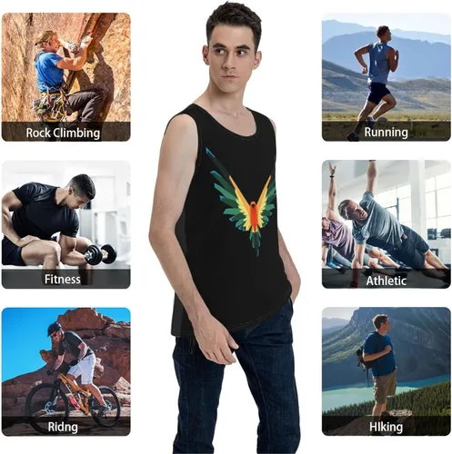 Vista 3 de Logan Paul Maverick - Camiseta deportiva sin mangas para hombre