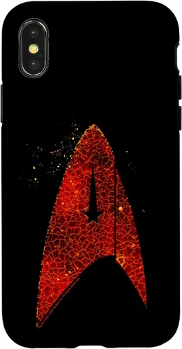 Vista 5 de Star Trek: Discovery On Fire Command Insignia - Carcasa para iPhone 17